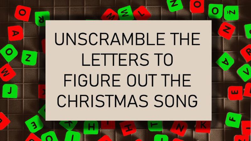 Scramble Christmas Song Edition